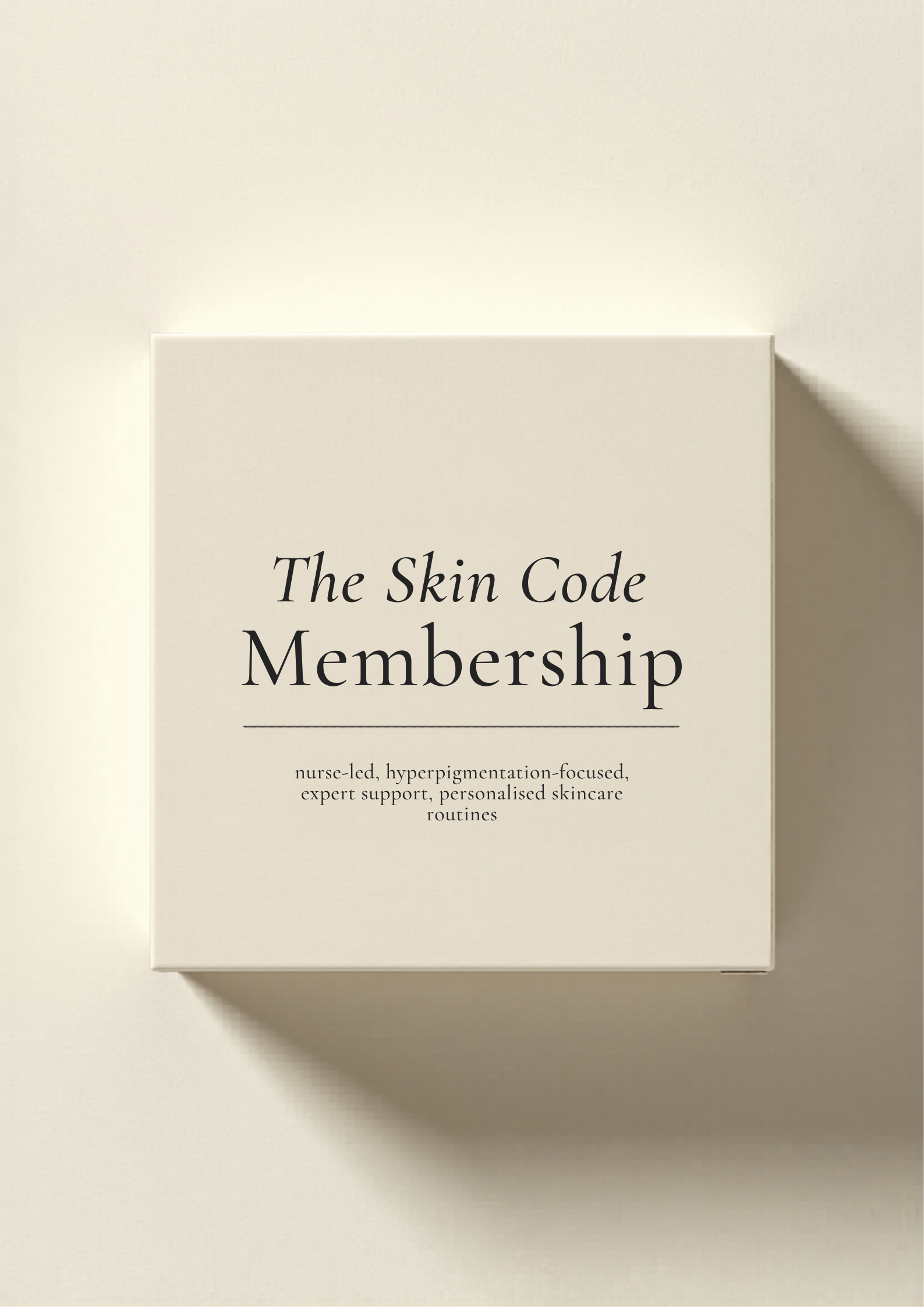 Personalised Skin Consultation Membership
